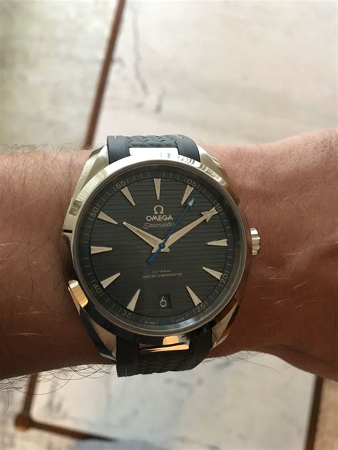 replica omega seamaster professional rubber band|omega aquaterra knock off strap.